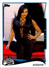 Aksana #54 Topps 2014