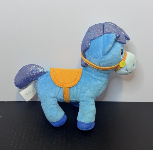 Sparky Sparkly Blue Horse, Disney Sheriff Callie 8” Peluche Difícil de Encontrar RARO - Imagen 3 de 10