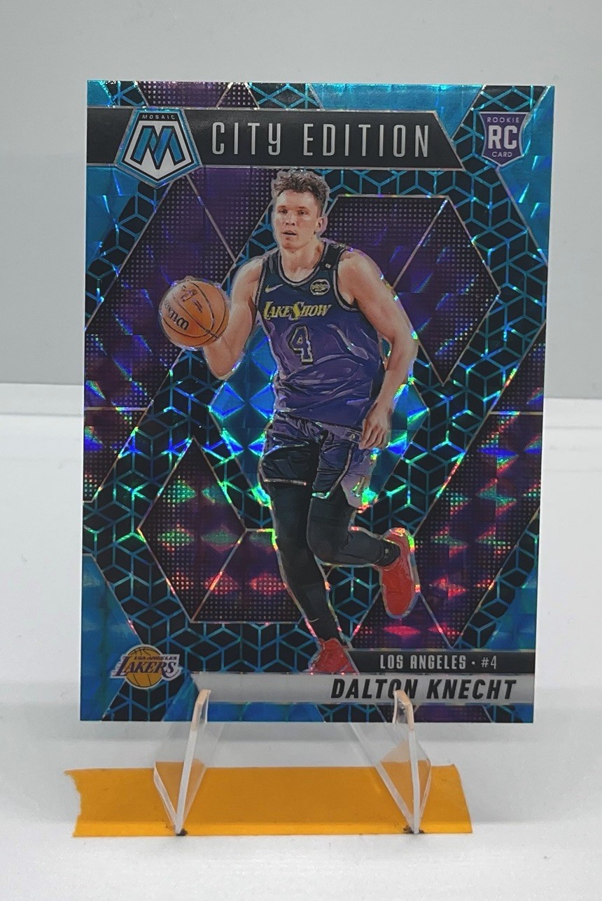 2024 Mosaic DALTON KNECHT *CITY EDITION RC SPECTRIS BLUE PRIZM* 25/25 FOTL