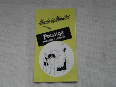 #ad #ad VINTAGE 50s PRESTIGE PRESSURE COOKER SALES FOLDED LEAFLET inc COMMODORE HOSTESS GBP 8.00