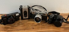 Vintage Camera Lot Argus - Yashica Electro 35 GS - Olympus - GE Parts, Repair 