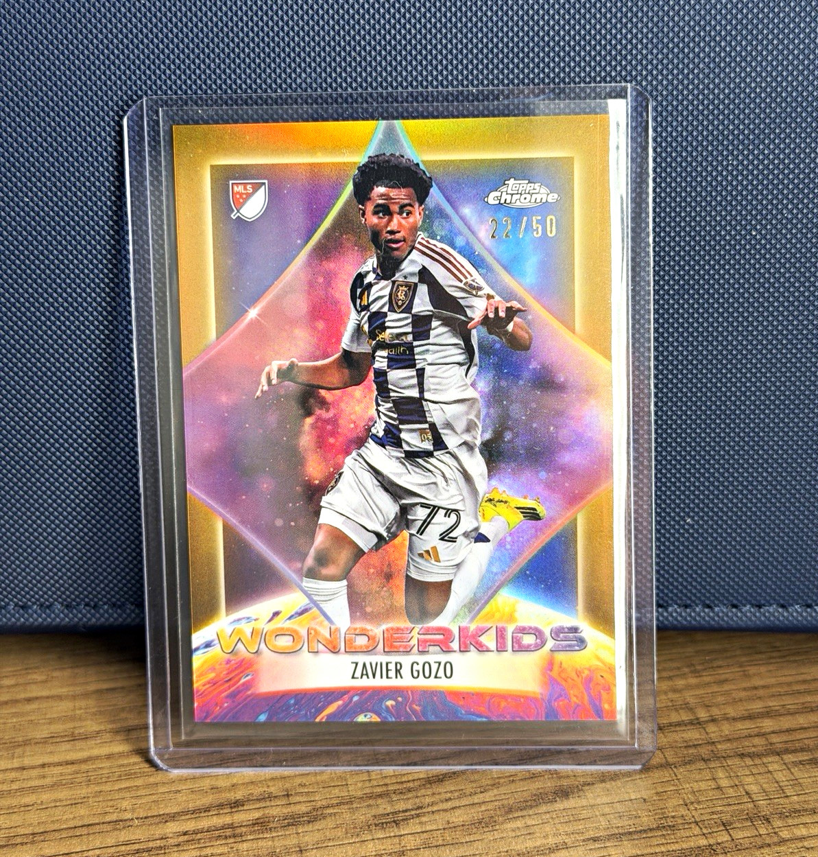 2026 Topps Chrome MLS Zavier Gozo Wonderkids WK-25 Serial #/50 22/50