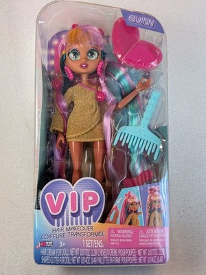 VIP Pets Girl QUINN Fashion Doll Hair Makeover Long Colorful IMC Toys