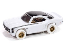 Auto World 1969 Chevy Camaro iWheels Pony Power 1/64 Slot Car - SC410