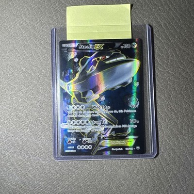Pokémon Steelix EX 108/114 XY Steam Siege Full Art Ultra Rare English NM 2016
