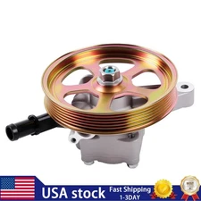 New Power Steering Pump w/ Pulley for 2006-2011 Honda Ridgeline V6 3.5L