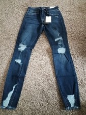 Cello Deluxe Comfort Stretch Women's Size 01 Blue Skinny Jeans RN 129203.  RW3