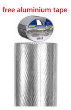 Aluminum Insulation Roll Double Foil Layer Air Bubble Wrap 0.5/0.6 1 to 50 meter