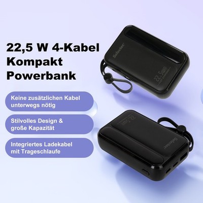 9000000mAh Power Bank Tragbar Schnellladegerät Externer Batterie Ladegerät Handy