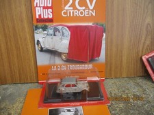 2 CV CITROEN  TROUBADOUR  MINIATURE 1/43 EN BOITE FASCICULE