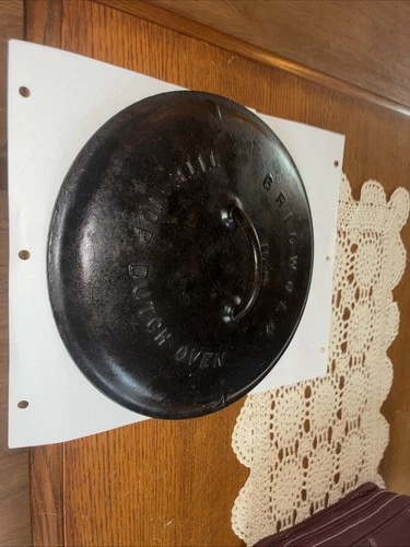Griswold 9 Tite Top Dutch Oven Lid Good Condition