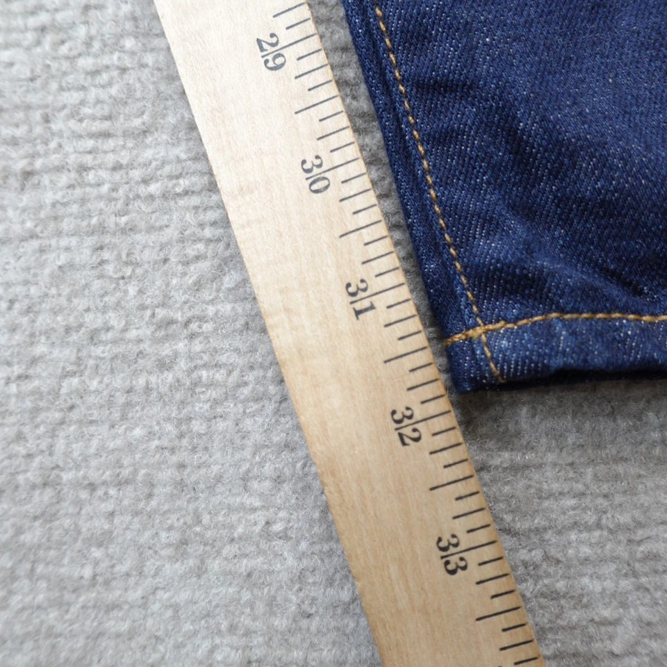 Vince Mens Jeans 38 x 32 Blue Straight Brando 5-Pocket NEW - Image 3 of 4