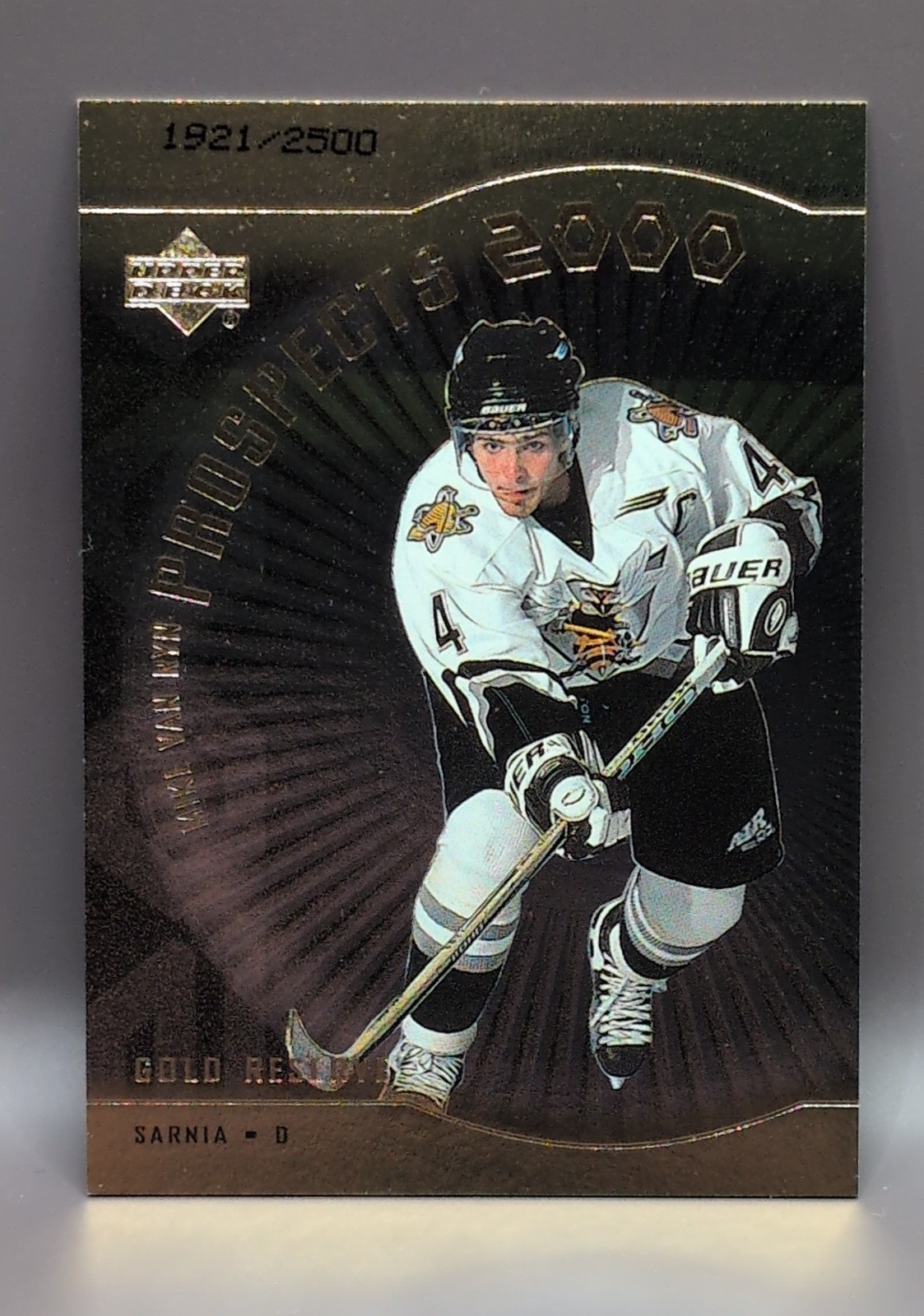 1999-00 Upper Deck Gold Reserve - Prospects 2000 Mike Van Ryn #332 /2500