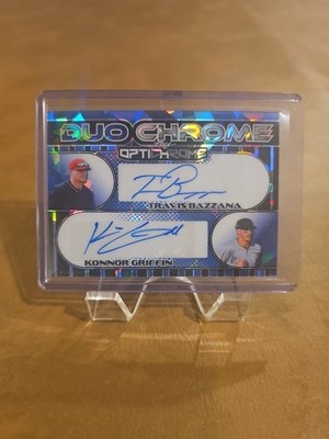 2025 Leaf Optichrome Travis Bazzana Konnor Griffin Dual Auto 1/3