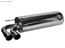Bastuck Racinganlage BMW 3er F31 Touring 4Zyl Diesel bis Bj2015 2x76mm scharf
