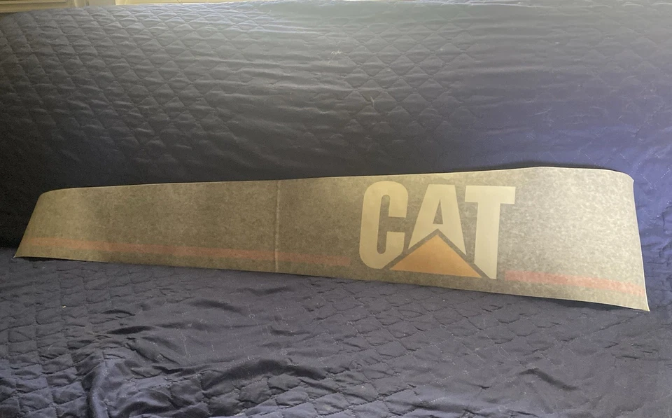 Calcomanías de topadora de película a rayas para gatos, lado izquierdo y derecho para D7R ÍÍ, 175-4873 y 174 Foto 4 de 4