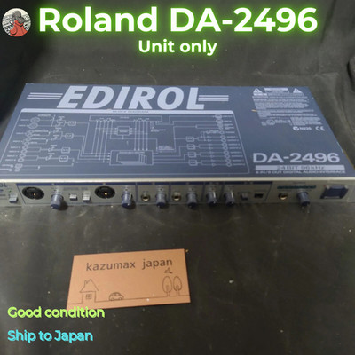 Roland Edirol DA2496 AD DA Converter 24bit 96kHz Rackmount Audio Interface Japan