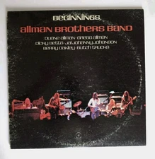 THE ALLMAN BROTHERS BAND Beginnings 1973 Double Vinyl LP Monarch 