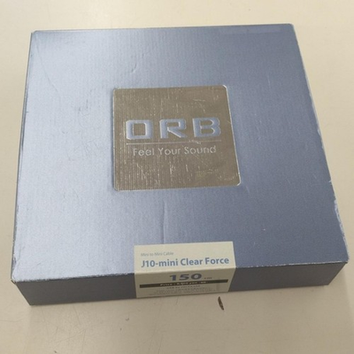 #ad ORB J10 MINI Clear Force 150in Audio Cable Portable Line Connector $171.79