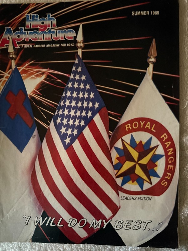 Summer 1989 Royal Rangers High Adventure Magazine Leaders Edition