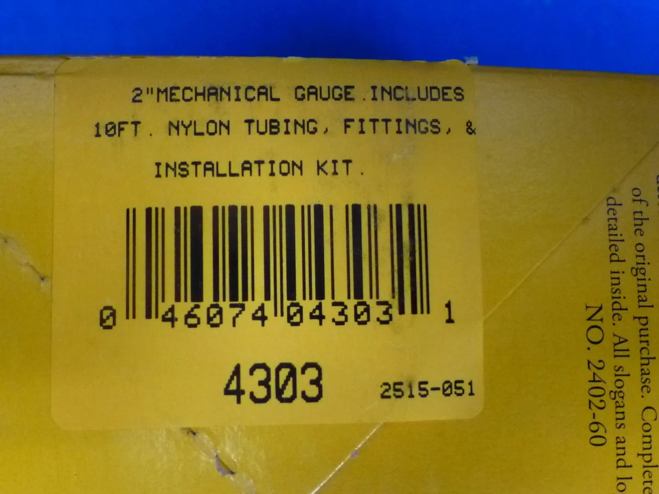 Medidor automático 4303 Ultra Lite medidor mecánico de refuerzo de vacío 2 1/16 30 in Hg/30 PSI Foto 2 de 2
