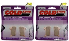 Goldfren S3 Racing Front Rear Brake Pads KTM SX 50