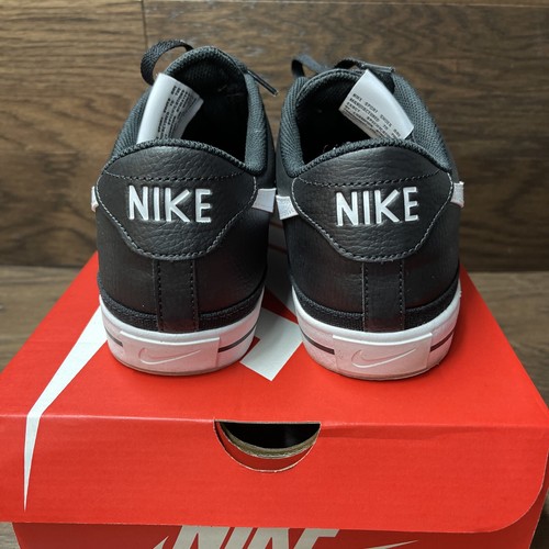 Nike Court Legacy NN Estilo de Vida Tenis Negro Blanco DH3162-001 Hombres Talla 12 - Imagen 8 de 16