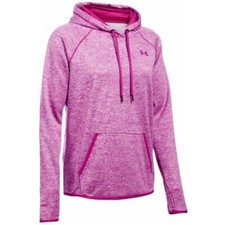 Under Armour Women  s Magenta Shock UA Storm Armour Fleece Lightweight Hoodie