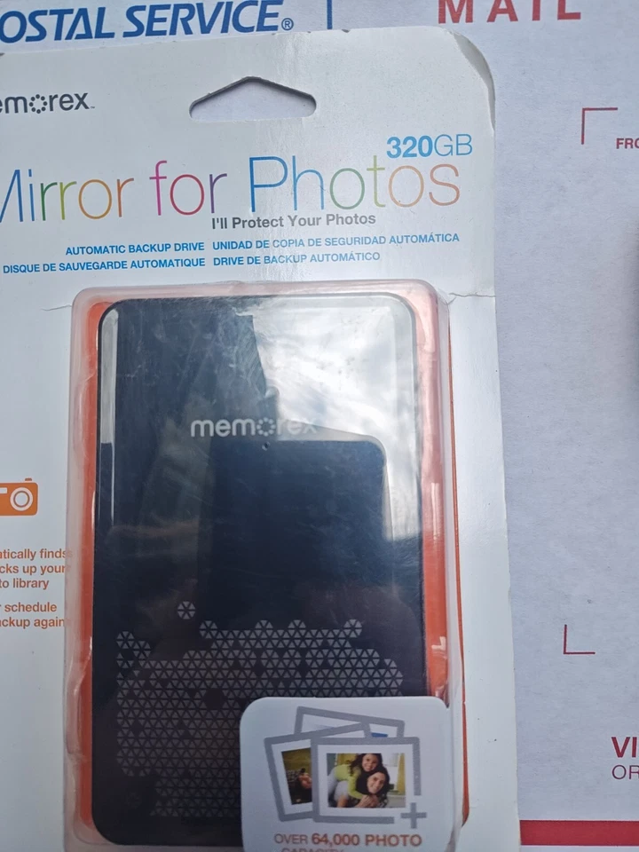 Memorex Mirror For Photos Back Up 320 Gb - Image 2 of 4