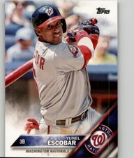2016 Topps Yunel Escobar #247 Washington Nationals