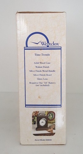 Westclox - Occasional Clock - Time Trends - Ascot Model #48044 - Picture 3 of 6