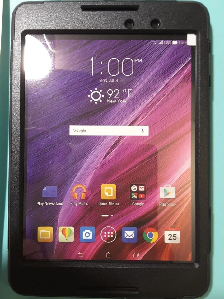 verizon Asus Zenpad Z8 Case With Built In Screen Protector  Rugged Black - Image 4 of 4