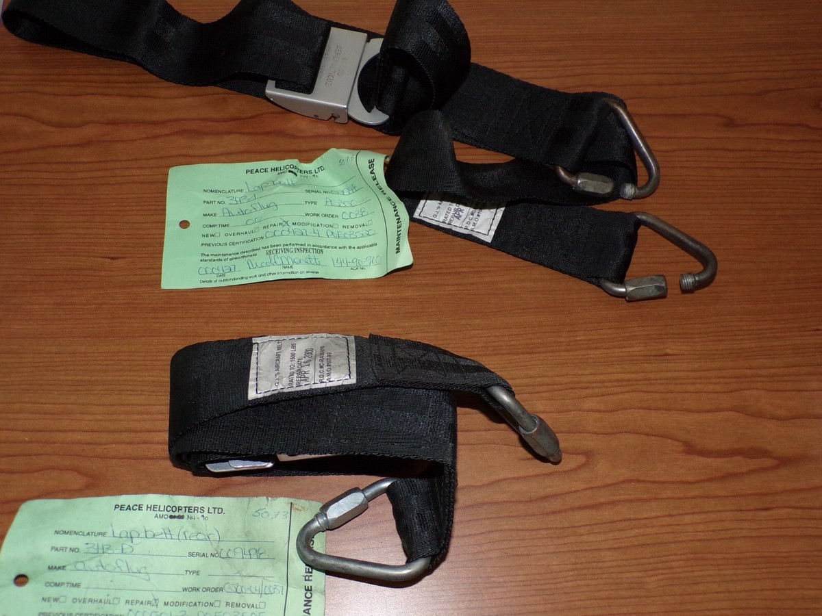 GJ's Aircraft Helicopter Seat Belts 343-1 Anjou Aeronautique | eBay