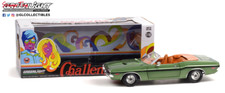 Greenlight 13586 1/18 1970 Dodge Challenger R/T Convertible Green Metallic