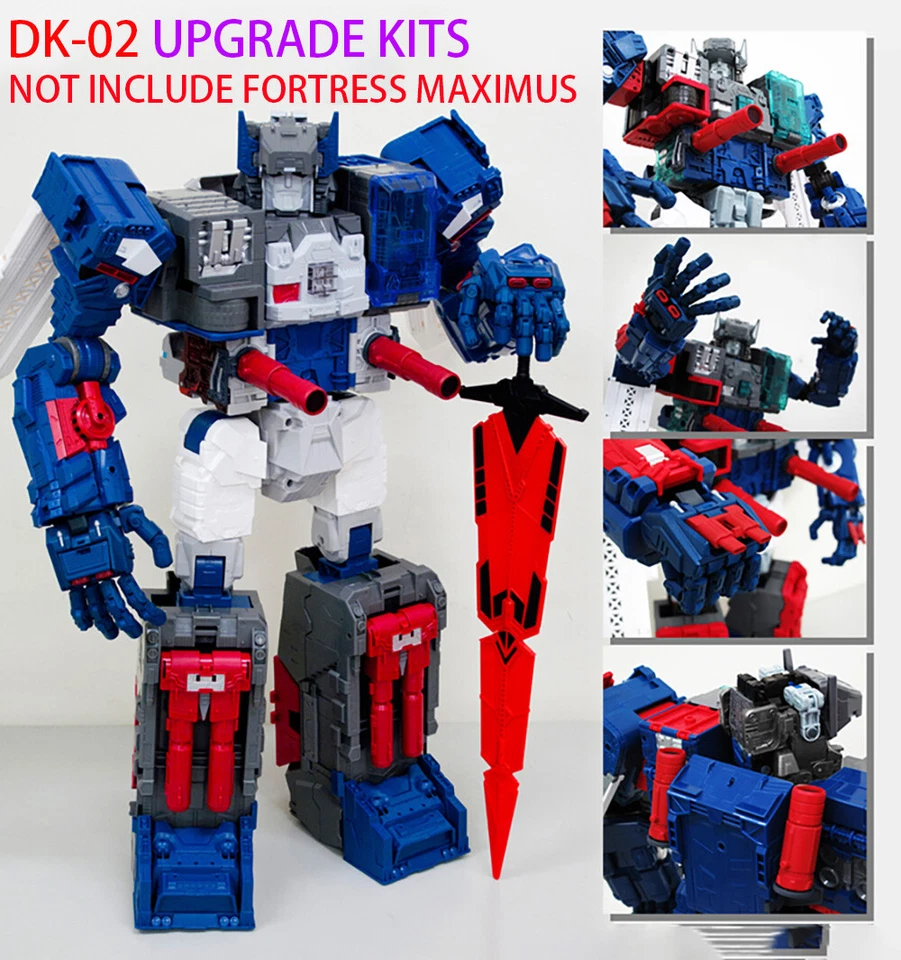 DNA Design DK-02 DK02 Upgrade Kit Accessories For Fortress Maximus in Stock - Image 3 of 4