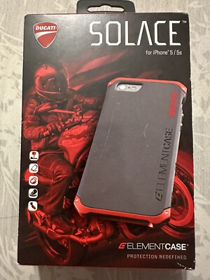 iPhone 5 5s Element Case Solace Ducati iPhone Black
