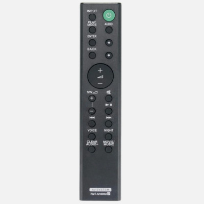 New RMT-AH300U For Sony Audio System Remote Control HT-CT290 SA-CT290 RMT-AH100U