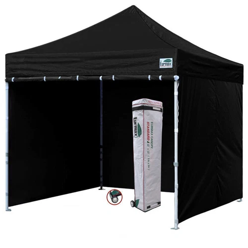 Ez Pop Up Canopy 10 x 10 Ez Pop Up Waterproof Tent+4 Side Walls & Weight Bags