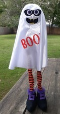 Porch Greeter Halloween Standing Ghost 32" Trick-or-Treat BOO Door Greeter 821