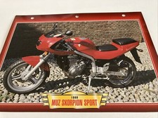 Muz 660 Skorpion Sport 1999 Yamaha XTZ Motorcycle Passion Collection Atlas