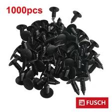 1000 Pcs Nylon Retainer Clips Christmas Tree Fasteners for 8mm GM Chrysler US