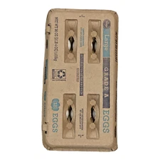 Lot of 25 Empty 18-Count Egg Cartons Recycled Cardboard Arts/Crafts