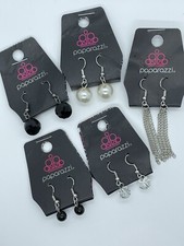 Paparazzi Earring Lot 5 Pair NOC