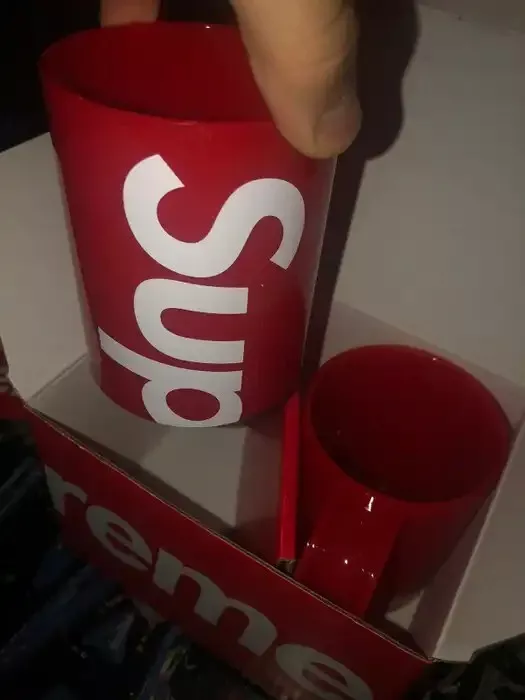 Supreme Heller Mugs (Set of 2) Red