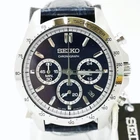 SEIKO SPIRIT SBTR019 Chronograph Quartz Blue Men's Watch New in Box