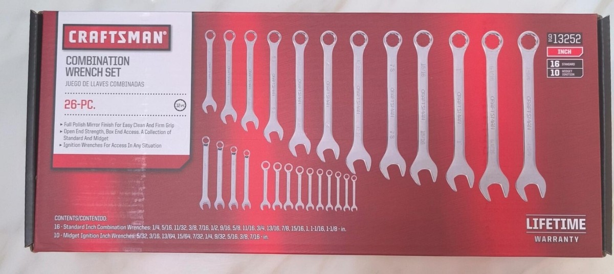 グレンドーマン　セットプラスα Craftsman 26 Piece Standard SAE 1/4