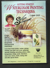 SUSAN SCHEEWE 'GETTING STARTED' WATERCOLOR PAINTING TECHNIQUES DVD Weber