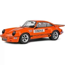 SOLIDO S1810701  PORSCHE 911 IROC ORANGE #1 DONOHUE IROC DAYTONA 1974 1/18