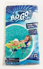 Bestway H2O GO Green Friendly Fish Swim Ring  32"x30" Ages 3 to 6