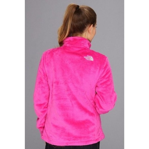 The North Face Hot Pink Osito Faux Fur Full Zip Jacket M